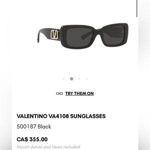 ✨✨NW VALENTINO SUNGLASSES